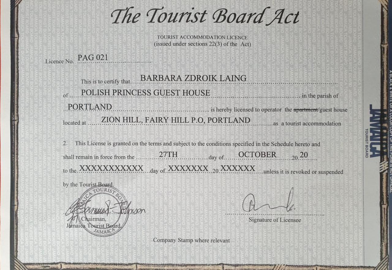 Polish Princess Guest House Port Antonio Esterno foto
